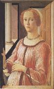 Portrait of Smeralda Brandini Sandro Botticelli